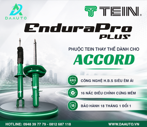 PHUỘC TEIN ENDURAPRO PLUS THAY THẾ DÀNH CHO HONDA ACCORD 