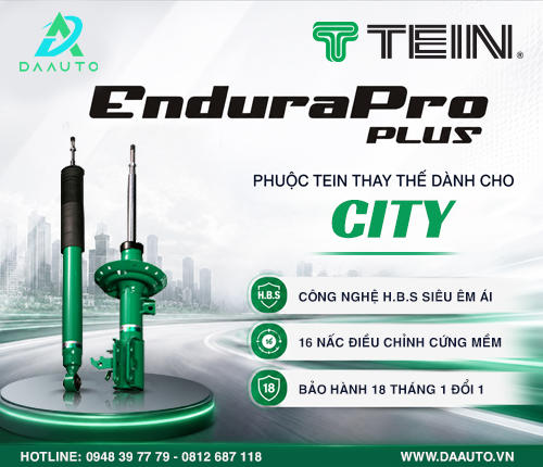 PHUỘC TEIN ENDURAPRO PLUS THAY THẾ DÀNH CHO HONDA CITY