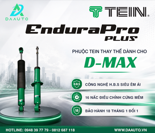 PHUỘC TEIN ENDURAPRO PLUS THAY THẾ DÀNH CHO ISUZU D-MAX