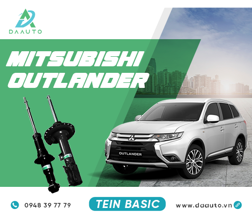 PHUỘC TEIN MITSUBISHI OUTLANDER BASIC - CẶP SAU