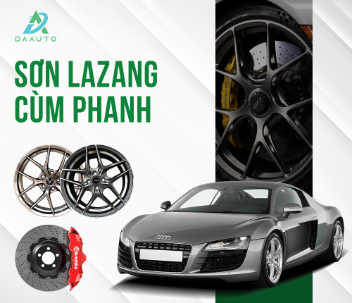 Sơn lazang - sơn cùm phanh