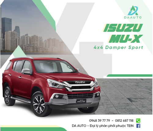 PHUỘC TEIN ISUZU MU-X 4X4 DAMPER SPORT