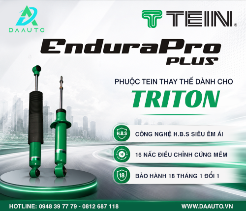 PHUỘC TEIN ENDURAPRO THAY THẾ DÀNH CHO MITSUBISHI TRITON